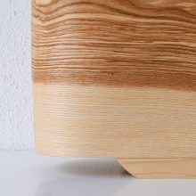 Wagon Olive - Handmade Wooden Table Lamp