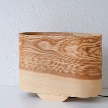 Wagon Olive - Handmade Wooden Table Lamp