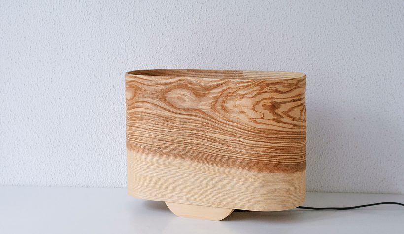 Wagon Olive - Χειροποίητο Ξύλινο Επιτραπέζιο Φωτιστικό