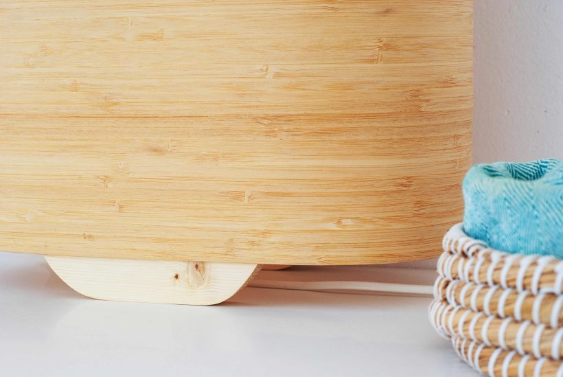 Wagon Bamboo - Χειροποίητο Ξύλινο Επιτραπέζιο Φωτιστικό