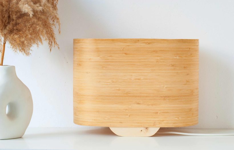 Wagon Bamboo - Χειροποίητο Ξύλινο Επιτραπέζιο Φωτιστικό