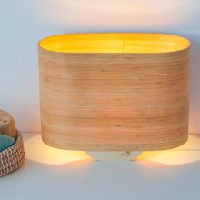 Wagon Bamboo - Χειροποίητο Ξύλινο Επιτραπέζιο Φωτιστικό