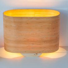 Wagon Bamboo - Χειροποίητο Ξύλινο Επιτραπέζιο Φωτιστικό