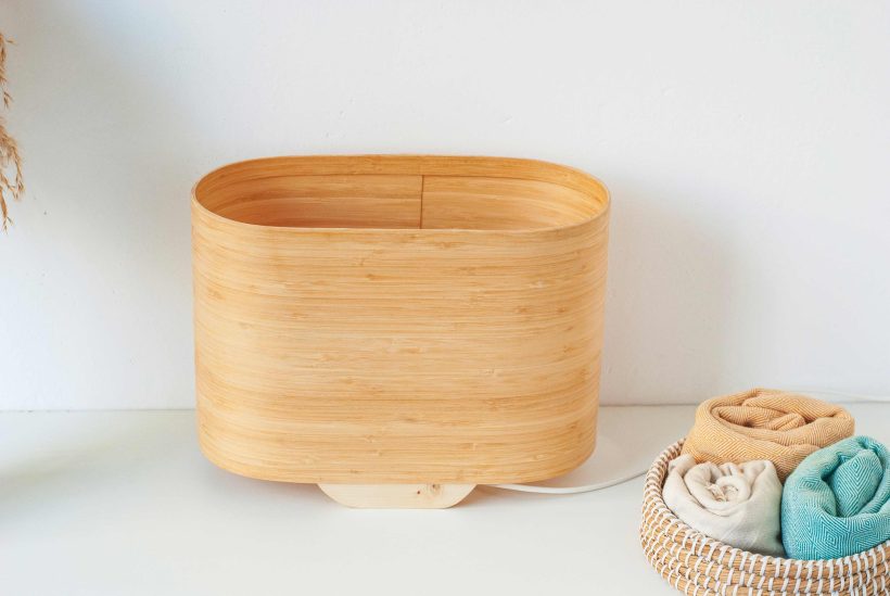 Wagon Bamboo - Χειροποίητο Ξύλινο Επιτραπέζιο Φωτιστικό