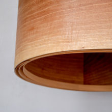 Spiral Walnut EU - Handmade Wooden Ceiling Light