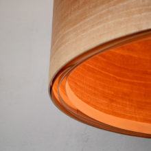 Spiral Walnut EU - Handmade Wooden Ceiling Light