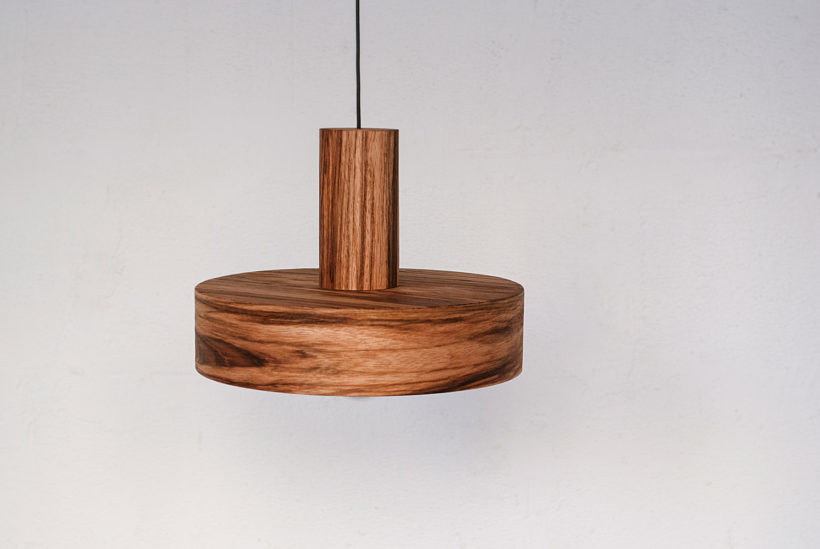 Nora Mango - Χειροποίητο Ξύλινο Φωτιστικό Οροφής