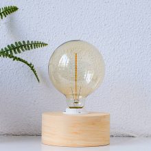 Barrel Bamboo - Χειροποίητο Ξύλινο Επιτραπέζιο Φωτιστικό