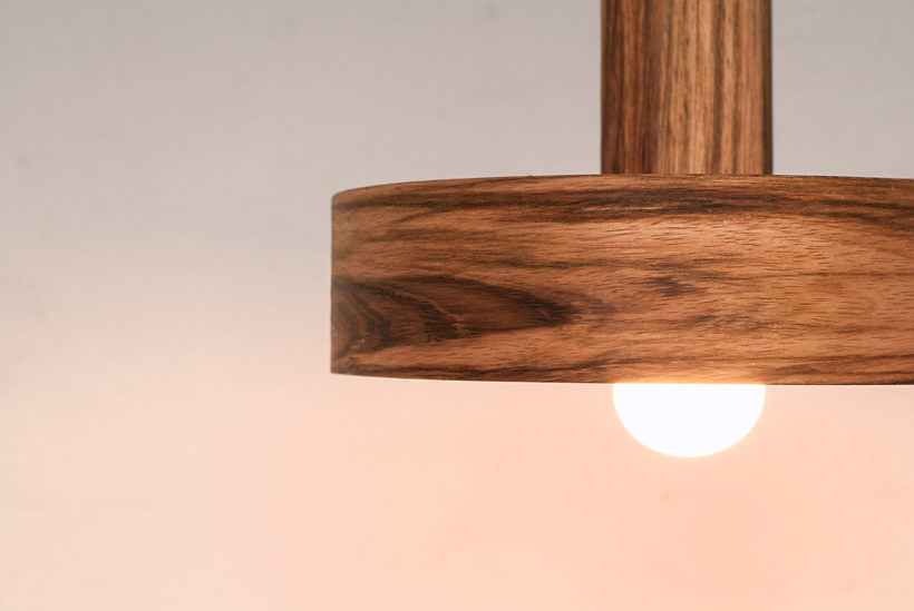 Nora Mango - Χειροποίητο Ξύλινο Φωτιστικό Οροφής