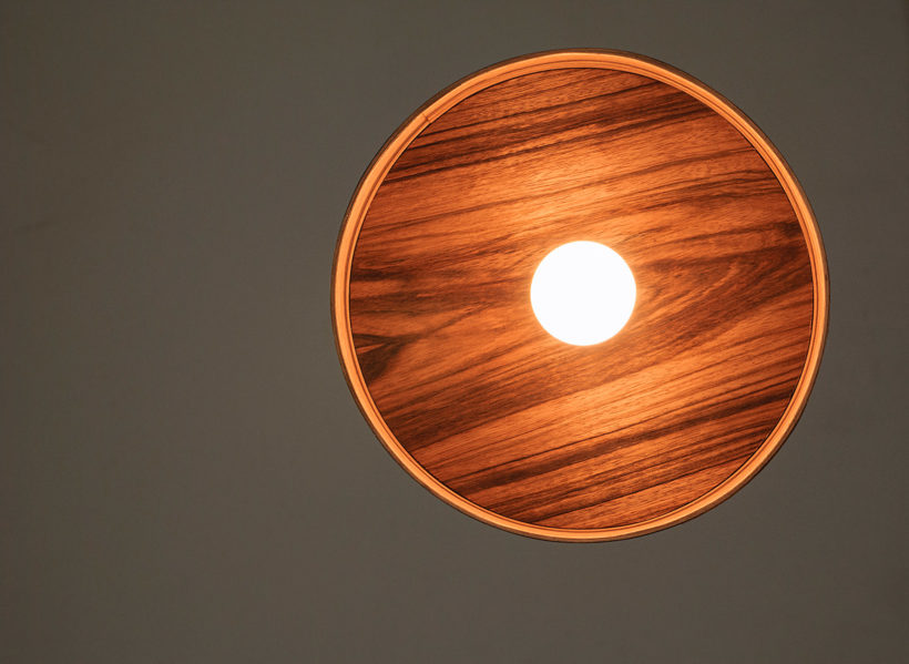 Nora Mango - Χειροποίητο Ξύλινο Φωτιστικό Οροφής