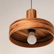 Nora Mango - Handmade Wooden Light