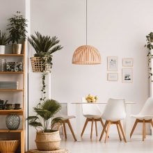 X Bell Bamboo - Handmade Wooden Ceiling Light