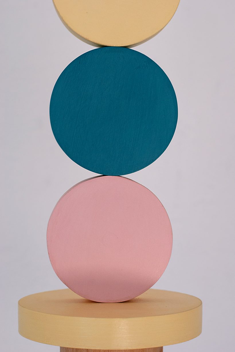 Handmade Wooden Kids Ceiling Light - Planets