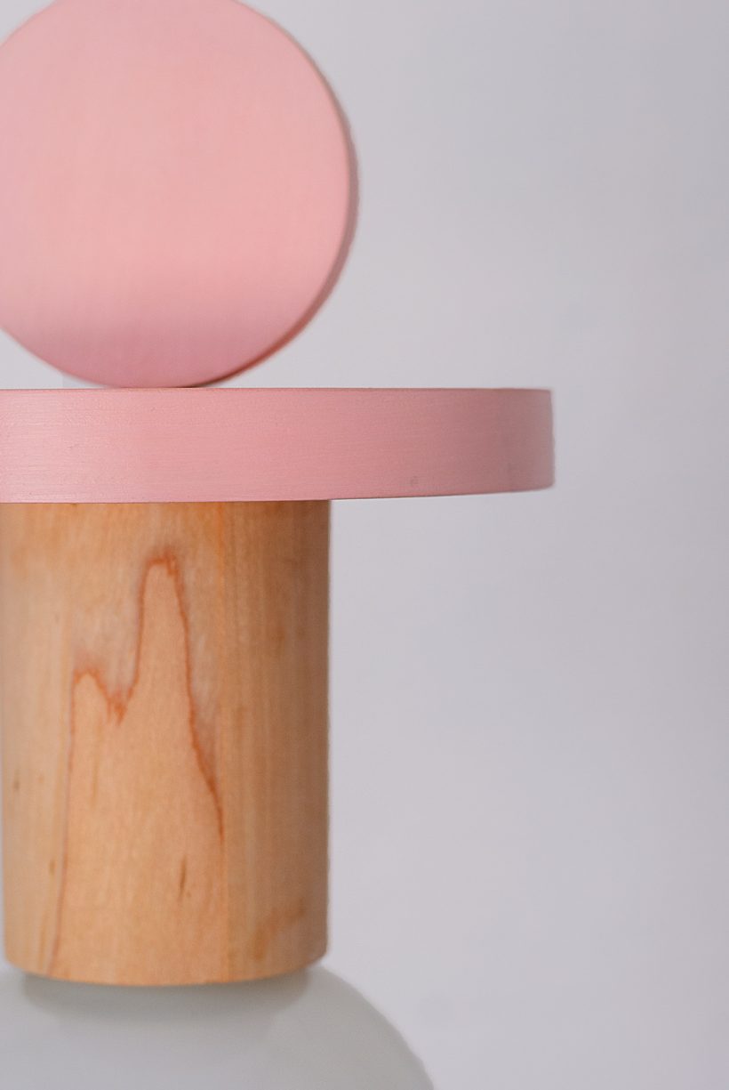 Χειροποίητο Παιδικό Φωτιστικό Οροφής - Astrid Pink