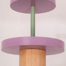Χειροποίητο Παιδικό Φωτιστικό Οροφής - Cosmo Purple