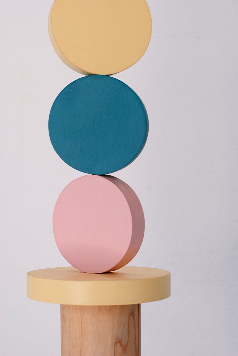 Handmade Wooden Kids Ceiling Light - Planets