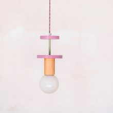 Χειροποίητο Παιδικό Φωτιστικό Οροφής - Cosmo Purple