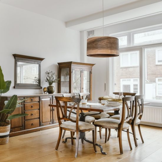 Spiral Greek Walnut - Handmade Wooden Ceiling Light