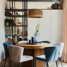 Spiral Greek Walnut - Handmade Wooden Ceiling Light