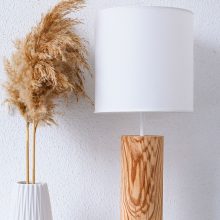 Lina Olive - Handmade Wooden Table Light