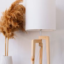 Tripod II Mini - Handmade Wooden Table Lamp