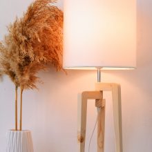 Tripod II Mini - Handmade Wooden Table Lamp