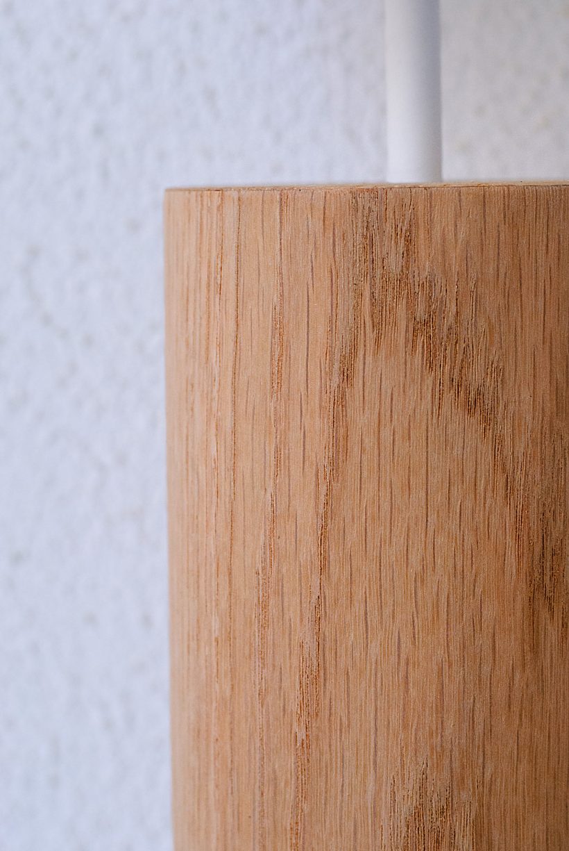 Lina Oak - Χειροποίητο Ξύλινο Επιτραπέζιο Φωτιστικό