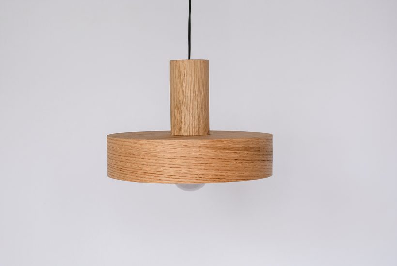 Nora Oak - Χειροποίητο Ξύλινο Φωτιστικό Οροφής