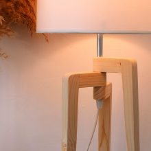Tripod II Mini - Handmade Wooden Table Lamp