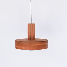 Nora Apple Chile - Handmade Wood Ceiling Light