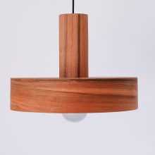 Nora Apple Chile - Handmade Wood Ceiling Light