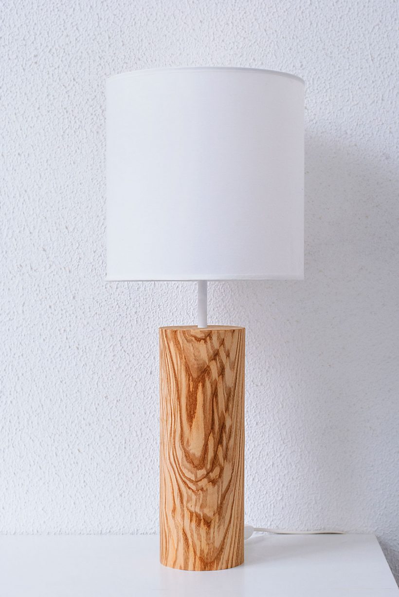 Lina Olive - Handmade Wooden Table Light