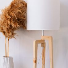Tripod II Mini - Handmade Wooden Table Lamp