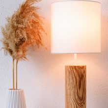 Lina Olive - Handmade Wooden Table Light