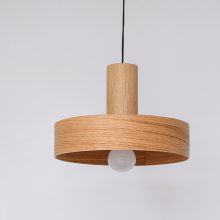 Nora Oak - Handmade Wooden Light