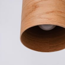 Barrel Oak - Handmade Wooden Pendant Light