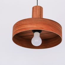 Nora Apple Chile - Handmade Wood Ceiling Light