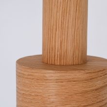 Barrel Oak - Handmade Wooden Pendant Light