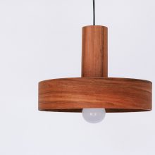 Nora Apple Chile - Handmade Wood Ceiling Light
