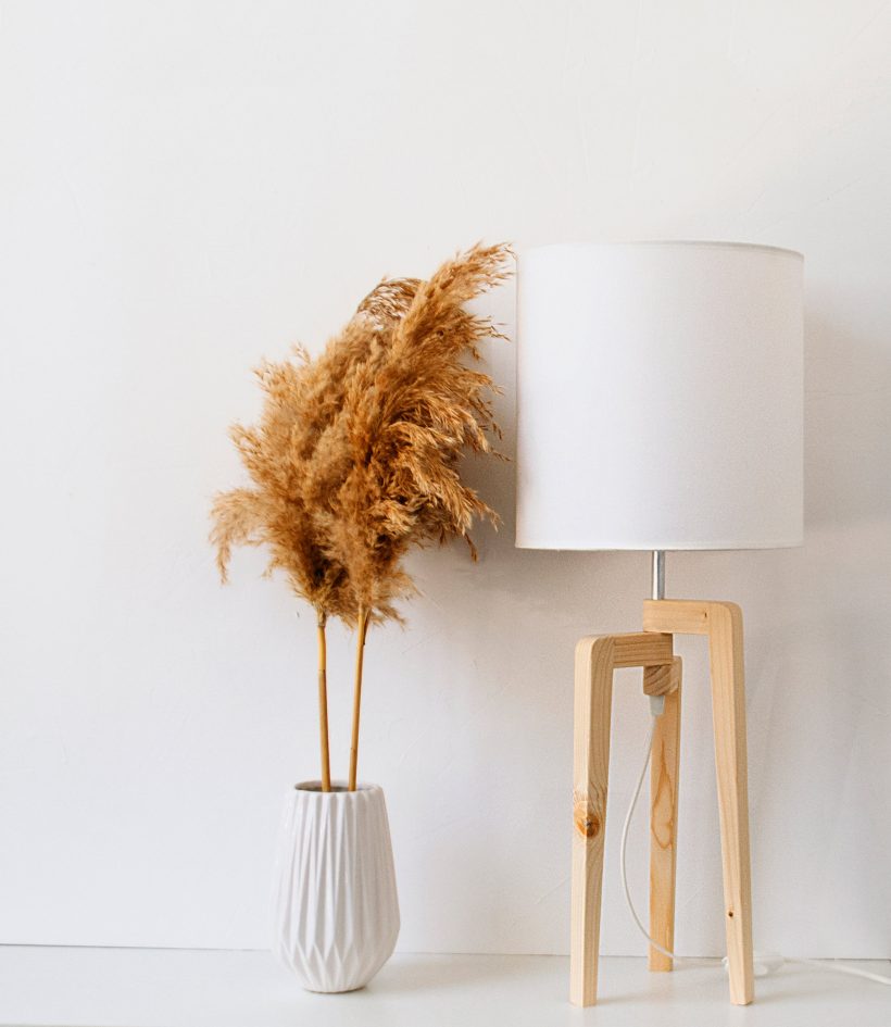 Tripod II Mini - Handmade Wooden Table Lamp