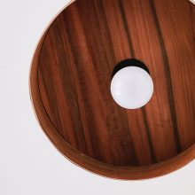 Nora Apple Chile - Handmade Wood Ceiling Light