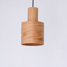 Barrel Oak - Handmade Wooden Pendant Light