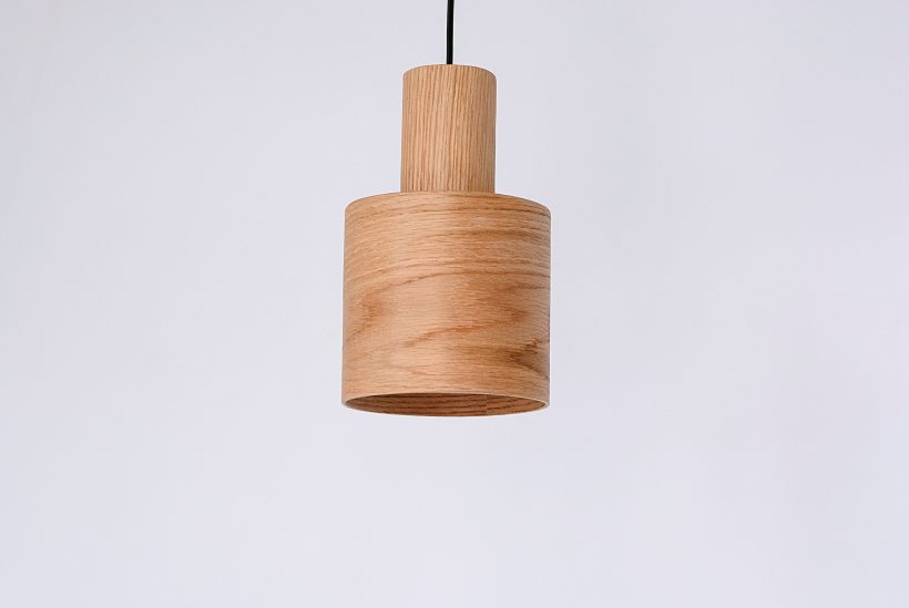 Barrel Oak - Handmade Wooden Pendant Light