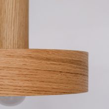 Nora Oak - Handmade Wooden Light