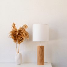 Lina Oak - Handmade Wooden Table Light