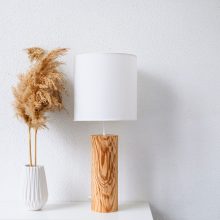 Lina Olive - Handmade Wooden Table Light