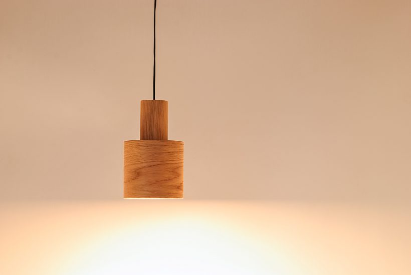 Barrel Oak - Handmade Wooden Pendant Light