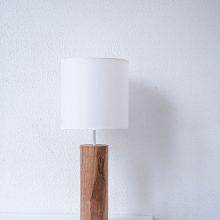 Lina Walnut - Handmade Wooden Table Light