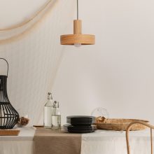 Nora Oak - Handmade Wooden Light
