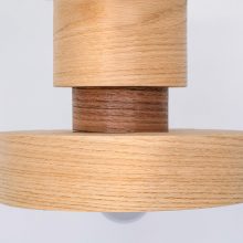 Japa Oak - Handmade Wood Ceiling Light